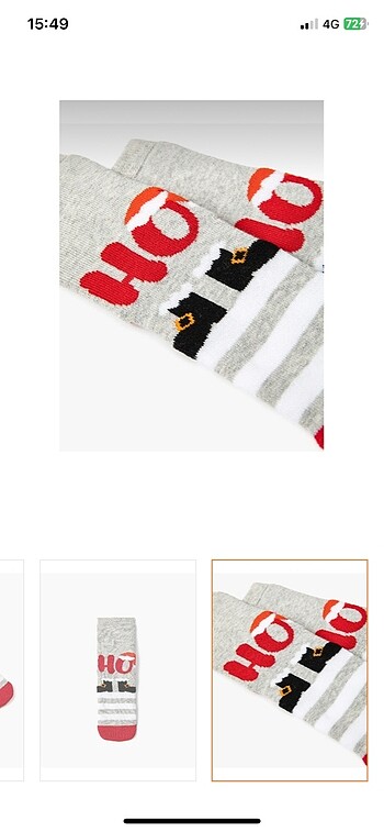 Yılbaşı çorap 7 yaş hediyelik - Görsel 3