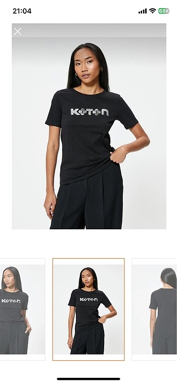 Koton Koton s beden tshirt etiketli