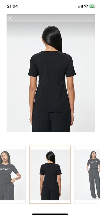 s Beden Koton s beden tshirt etiketli