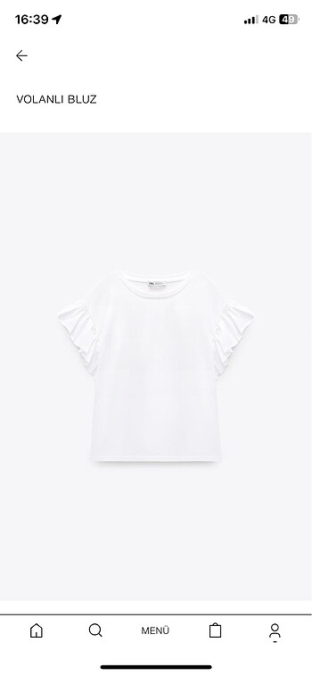 Zara M beden zara tshirt etiketli orijinal