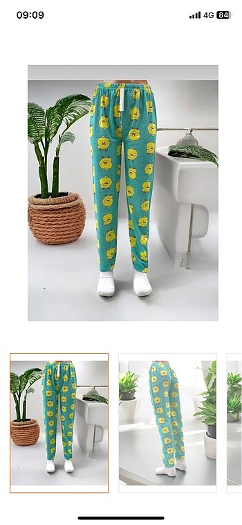 S-M beden pijama alt sıfır ürün