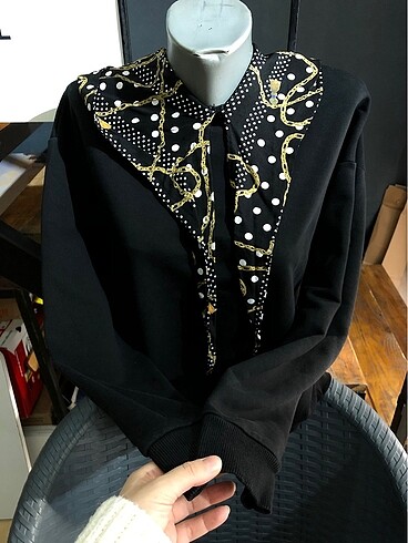 s Beden siyah Renk İpekyol s beden sweatshirt