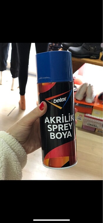 Betex Boncuk mavi sıfır sprey boya