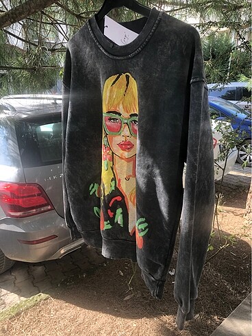 s Beden S beden 3 iplik sweatshirt etiketli