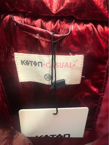 38 Beden bordo Renk Koton 38 bedrn mont etiketli
