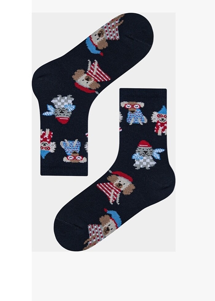 Penti cocuk ikili etiketli corap 27-30 numara - Görsel 4