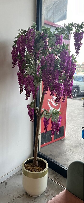  Beden Mor yapay ağaç