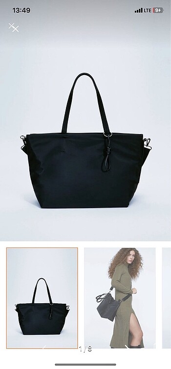 stradivarius tote çanta