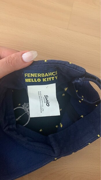 Fenerbahçe fenerbahçe lisanslı şapka kız çocuk
