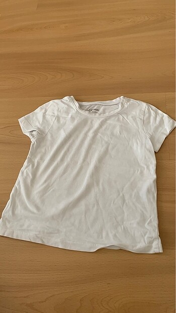 LC Waikiki Lcw Kiz Cocuk Tshirt 5 6 Yas Beyaz