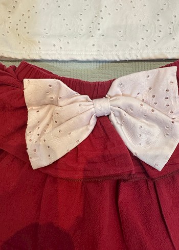 Kız Çocuk Pembe Straplez Baskılı Tişört - Görsel 15