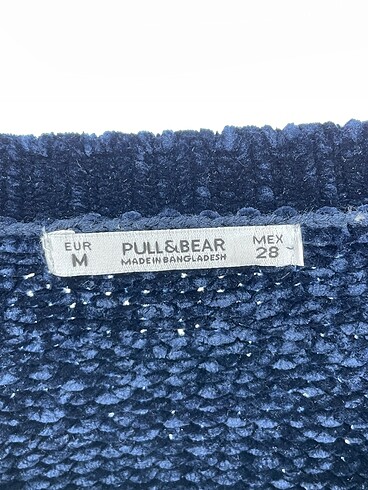 m Beden lacivert Renk Pull and Bear Kazak / Triko %70 İndirimli.