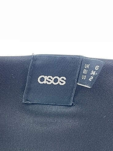 34 Beden siyah Renk Asos Uzun Elbise %70 İndirimli.