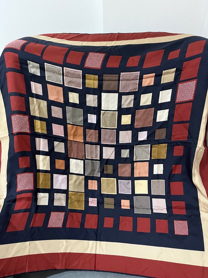 %100 ipek eşarp - Görsel 2