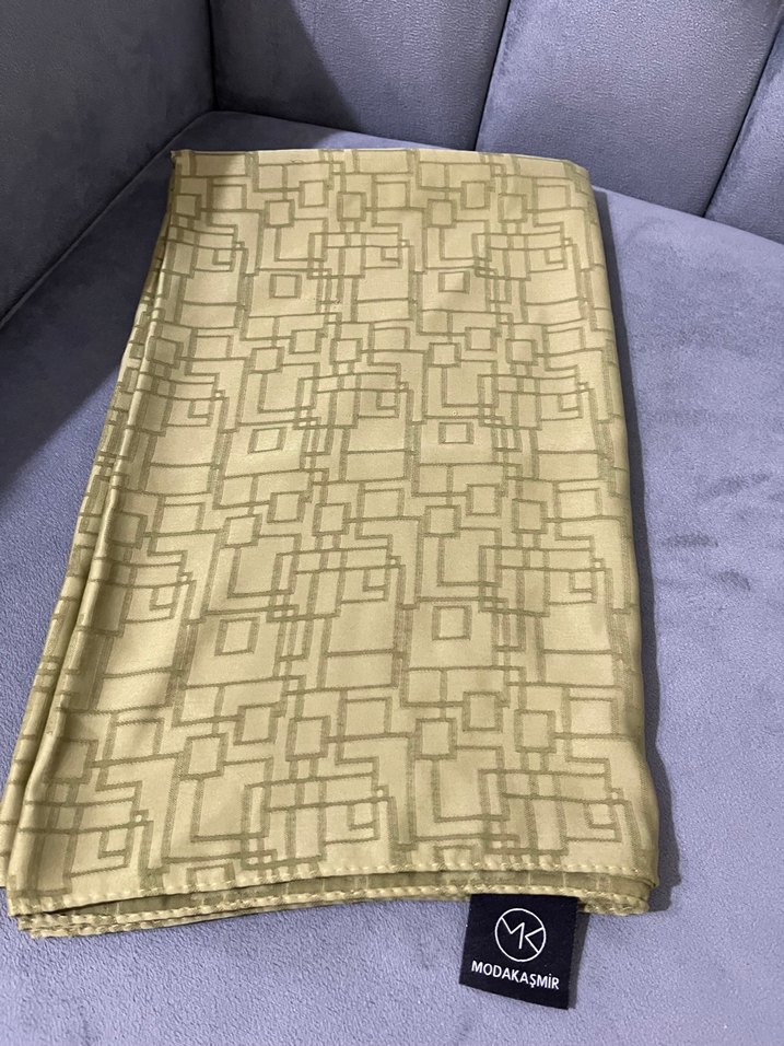 Yeşil Şal Modakaşmir - Görsel 2