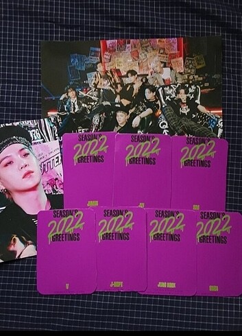  Bts Season's 2022 photocards 