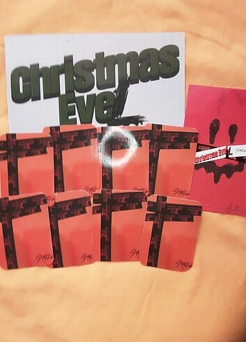 Stray kids chrismis evil photocards set