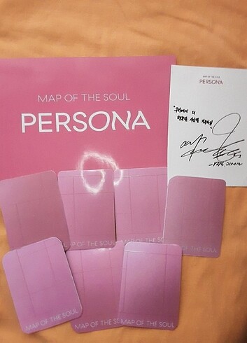  Bts map the soul persona 4 photocards 