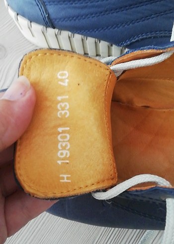 Erkek Mavi Denim Espadril Ayakkabı 40 no - Görsel 12