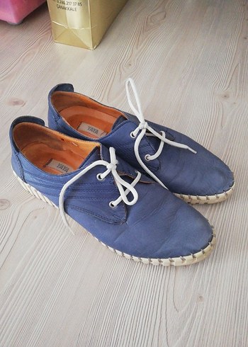 Erkek Mavi Denim Espadril Ayakkabı 40 no - Görsel 8