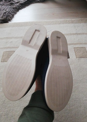 Mavi Süet Erkek Çocuk Loafer Ayakkabı - Görsel 3