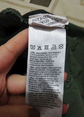 İş pantolon 32 beden likralıdır - Görsel 5