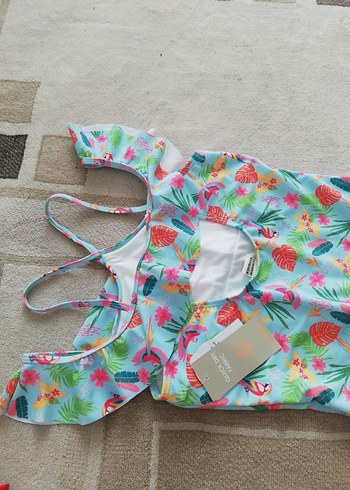 LC Waikiki Mayo sıfırdır Çiçek Desenli Kız Çocuk