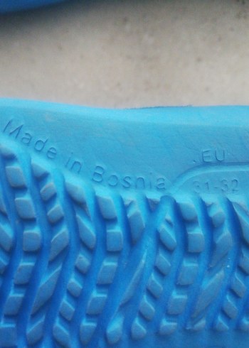 31 Beden mavi Renk Decathlon sandalet terlik 31-32 no