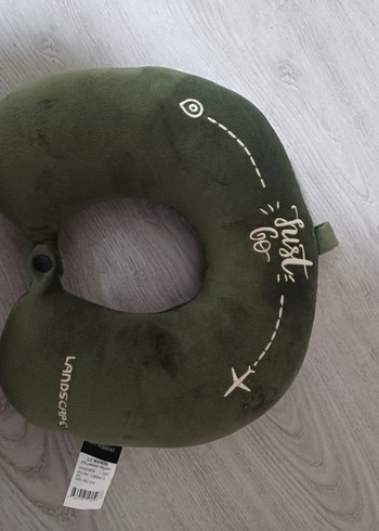 Yeşil Baskılı Boyun Yastığı