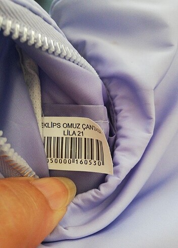 Beden mor Renk Askılı omuz çantası eklips