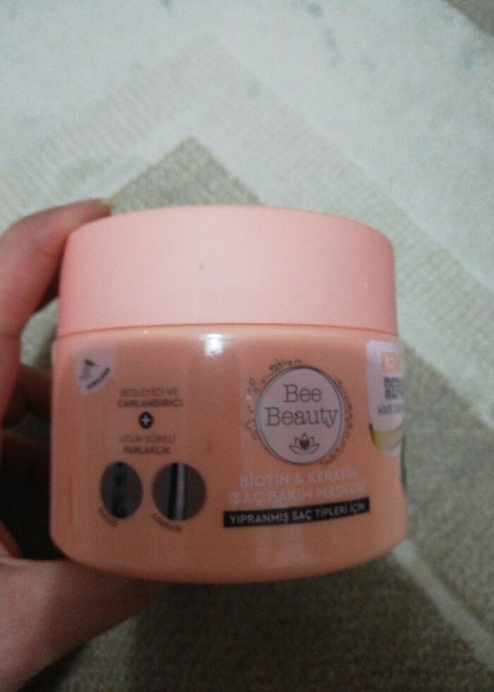 Bee Beauty Biotin & Keratin Saç Bakım Maskesi 300 ml

 - Görsel 3