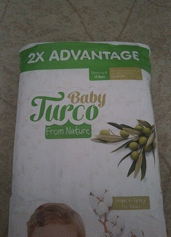 Bebek bezı 6 no xl bayb turco