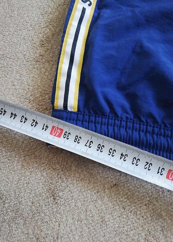 Erkek Mavi Kısa Belden Bağlamalı Mayo - Görsel 5