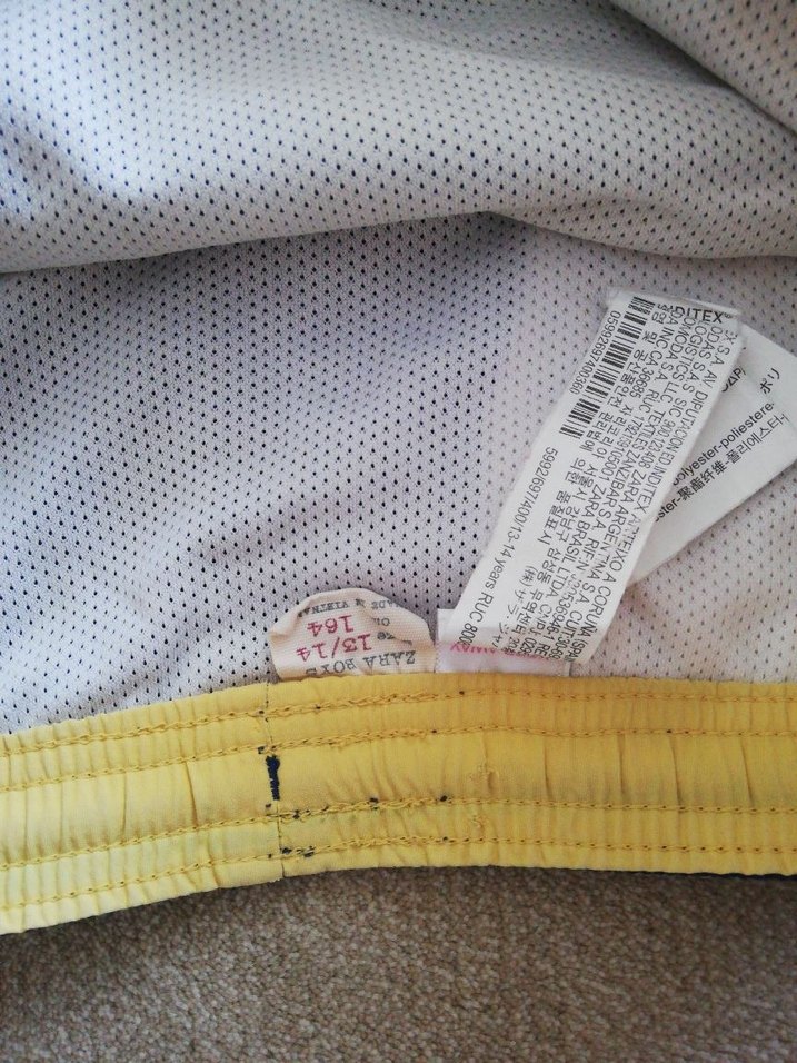 Erkek Mavi Kısa Belden Bağlamalı Mayo - Görsel 3