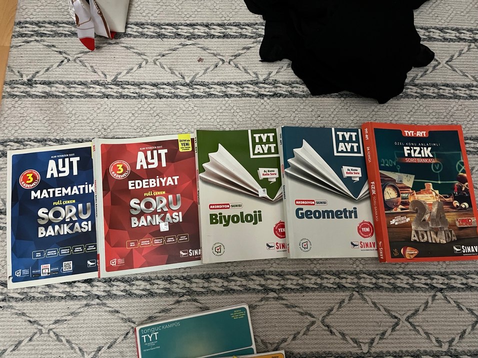 Tyt ayt test kitapları - Görsel 3