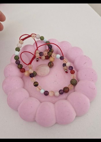 Bohem Çok Renkli Boncuklu Bileklik - Görsel 3