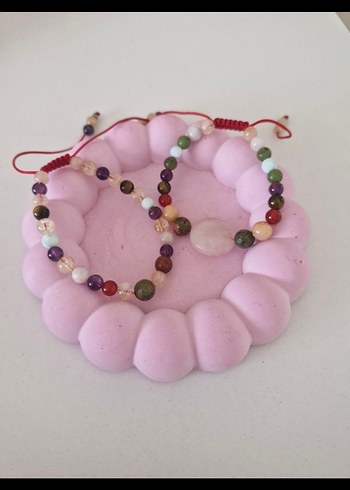 Bohem Çok Renkli Boncuklu Bileklik - Görsel 4