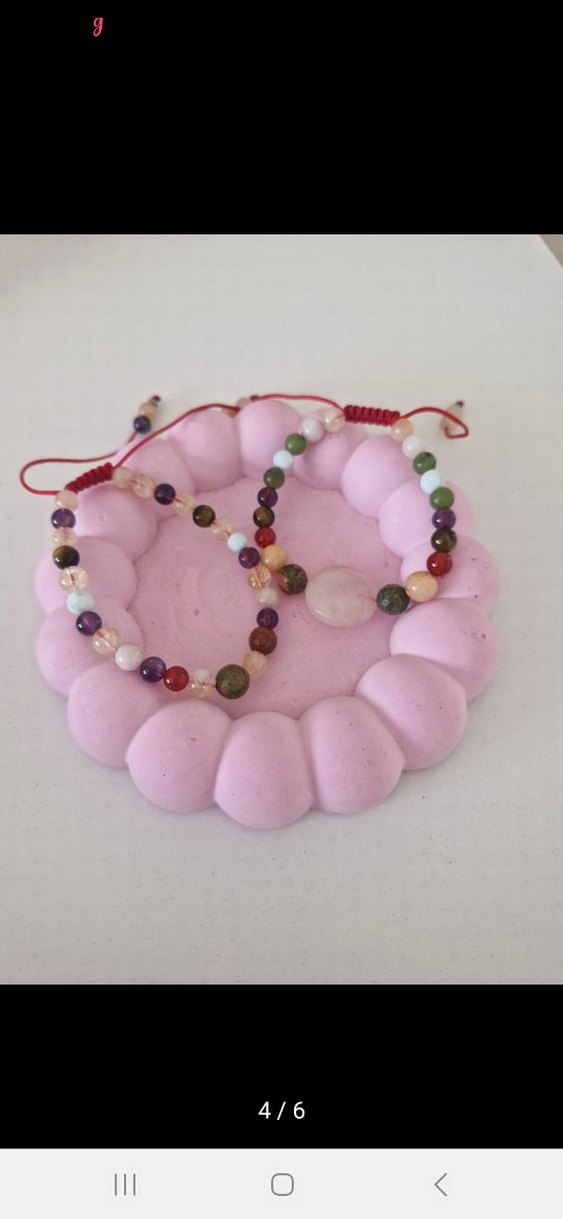 Bohem Çok Renkli Boncuklu Bileklik - Görsel 4