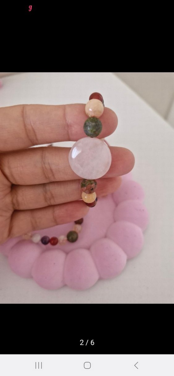 Bohem Çok Renkli Boncuklu Bileklik - Görsel 2