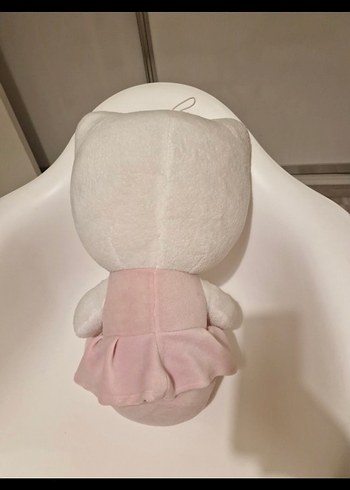 Pastel Pembe Hello Kitty Peluş Oyuncak - Görsel 4