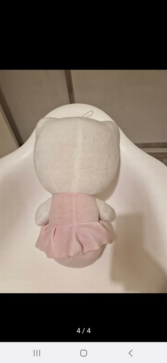 Pastel Pembe Hello Kitty Peluş Oyuncak - Görsel 4