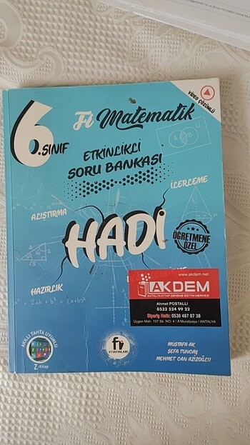 6. Sınıf matematik soru bankası