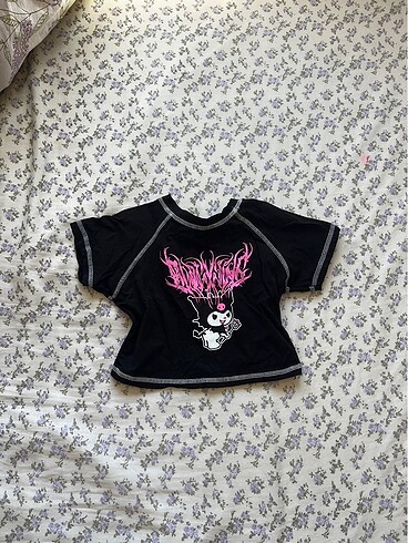 y2k kuromi crop