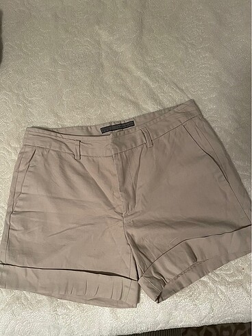 Zara Basic Bej şort