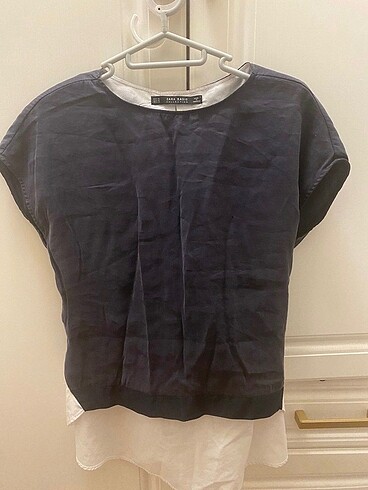 Zara basic gömlek bluz