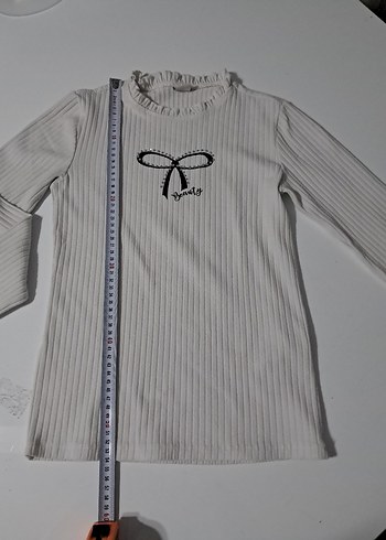 Lcw ekru Kız Çocuk Triko Tişört - Görsel 3