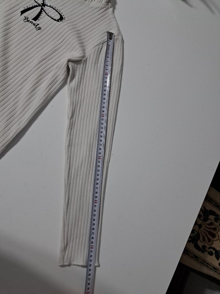 Lcw ekru Kız Çocuk Triko Tişört - Görsel 5