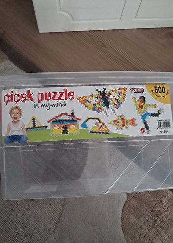 Çiçek Puzzle 500 Parça Eğitici Oyuncak
