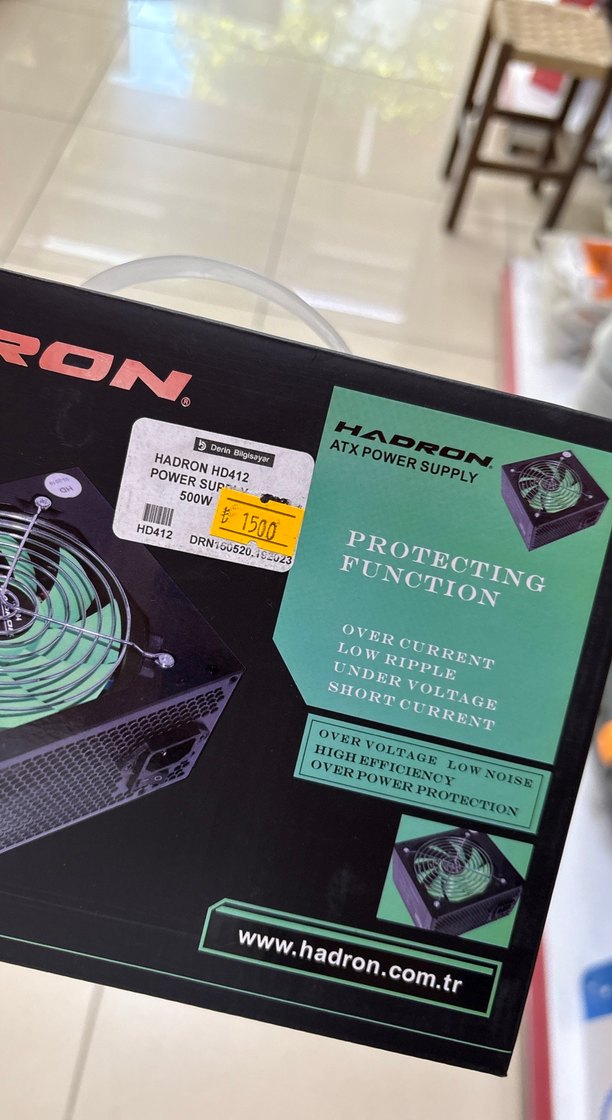 Hadron 500W Güç Kaynağı - Görsel 2