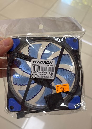 Hadron Mavi Kasa Fanı 120mm
